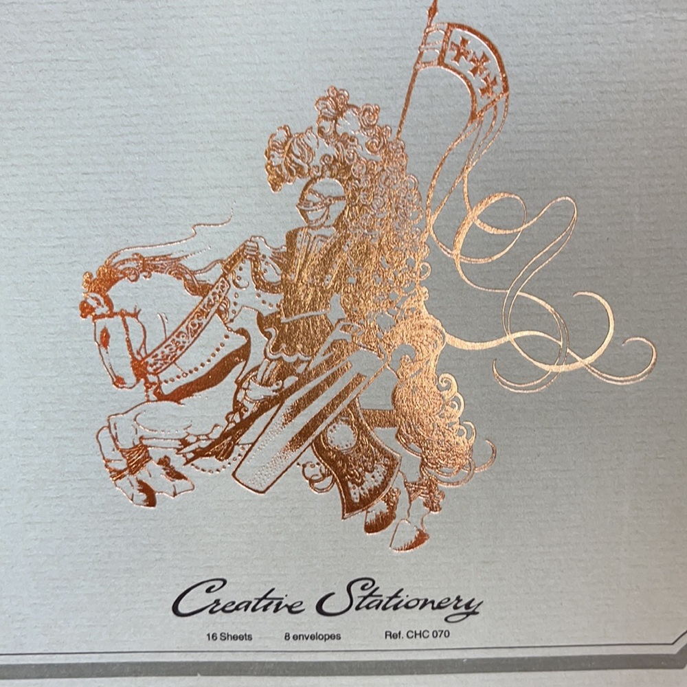 Vintage Stationery - Chevalier Conqueror